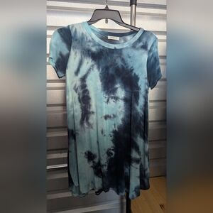 Tie-Dye Blue Top